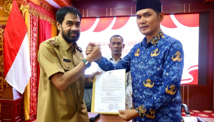 Mualem Tunjuk M Nasir Gantikan Alhudri Sebagai Plt Sekda Aceh