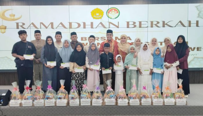 DWP PNL Lhokseumawe Santuni Yatim Piatu dalam Acara Cahaya Ramadan