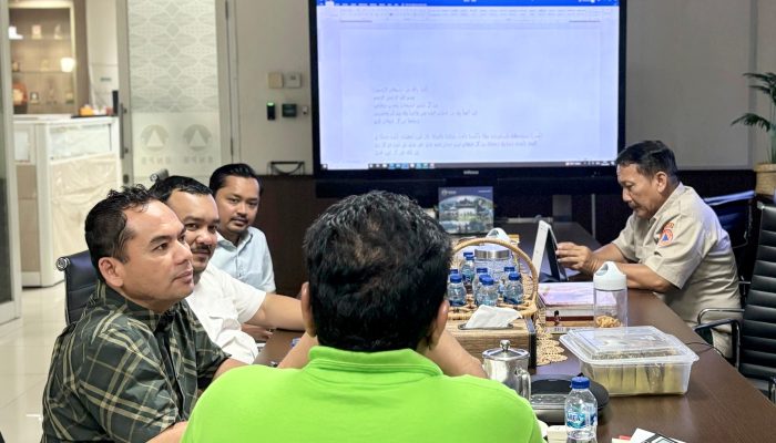 Bertemu Deputi BNPB RI, Wali Kota Lhokseumawe Bahas Rehabilitasi Pascabencana