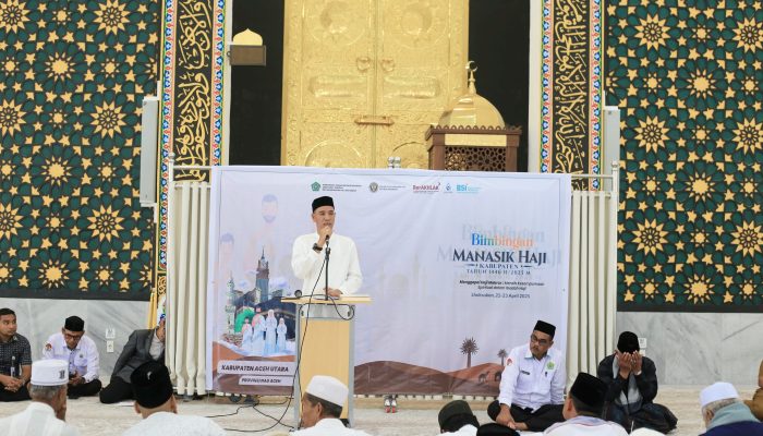 Wabup Aceh Utara Buka Manasik Haji Tahun 2025