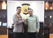 Kapolres Lhokseumawe Sambut Kunjungan Wali Kota