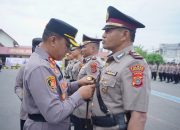 Kapolres Lhokseumawe Pimpin Sertijab Kabag Ops dan 2 Kasat