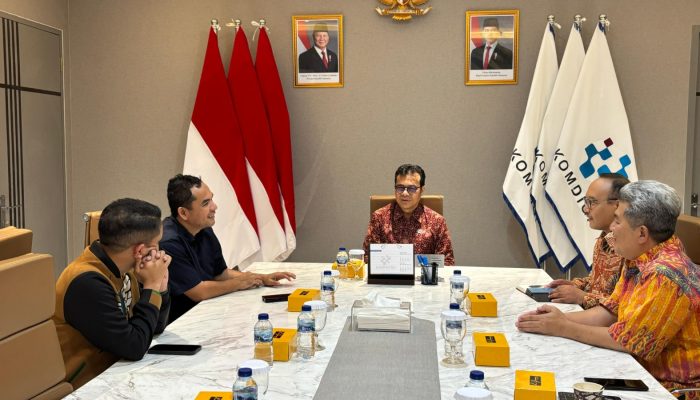 Wujudkan Visi Smart and Livable City, Wali Kota Lhokseumawe Temui Wamen Komdigi