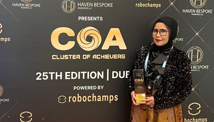 Guru Besar USK Terima Penghargaan Bergengsi Bidang Neurologi di Dubai