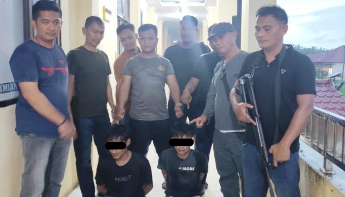 Polisi Ringkus Dua Pelaku Penganiayaan Berat Berujung Maut di Aceh Tamiang