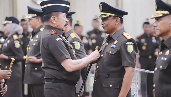 Jaksa Agung Lantik Yudi Triadi sebagai Kajati Aceh