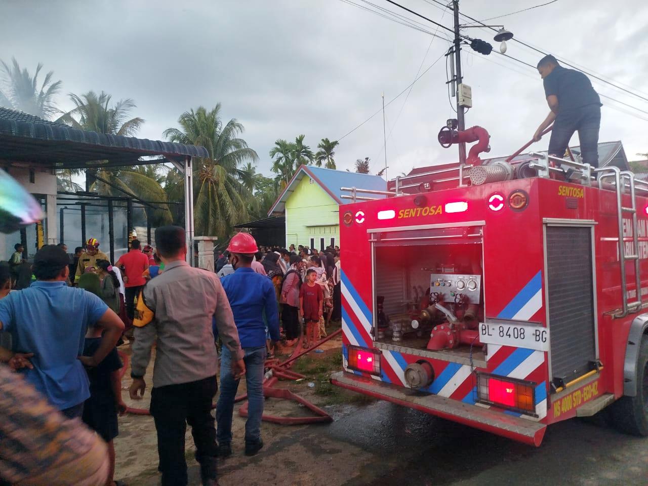 kebakaran di nibong aceh utara