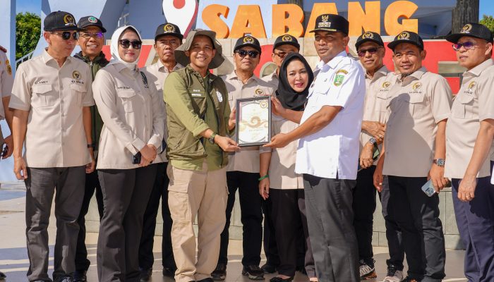 Menhut bersama Komisi IV DPR RI Kunker ke TWA Pulau Weh Sabang