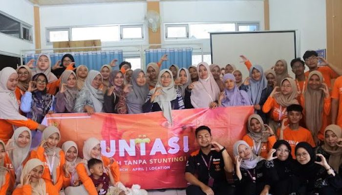 Mahasiswa USK Latih Ibu-ibu PKK di Banda Aceh Deteksi Dini Stunting