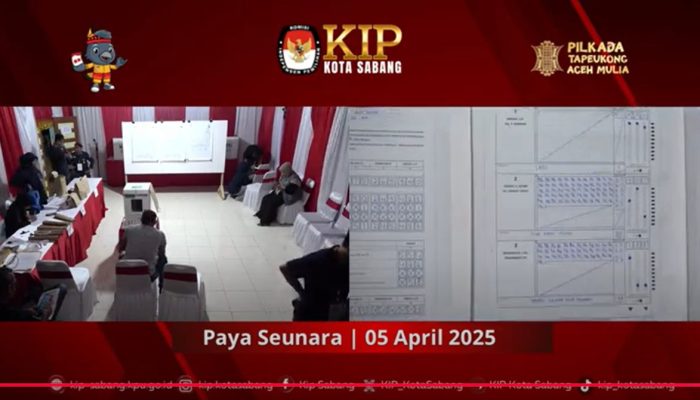 Paslon Zulkifli-Suradji Raih Suara Terbanyak di PSU Sabang