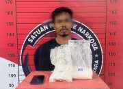 Polisi Tangkap Tersangka Pengedar Sabu di Aceh Utara, Sita Barang Bukti 860 Gram