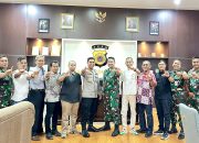 Pengcab Perbakin Lhokseumawe Silaturahmi dengan Kapolres