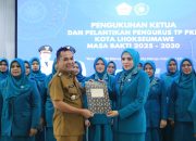 Wali Kota Kukuhkan Tim Penggerak PKK Kota Lhokseumawe