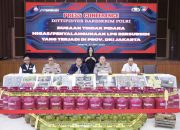 Bareskrim Polri Bongkar Sindikat Oplosan Gas Subsidi di Jakarta