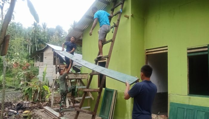 Satgas TMMD Kodim Aceh Utara Percepat Rehab Rumah Tidak Layak Huni
