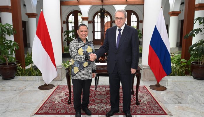 Indonesia-Rusia Sepakat Dorong Perdamaian di Gaza