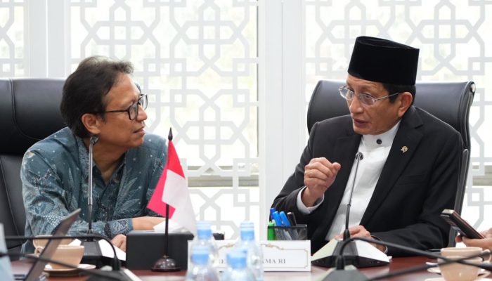 Bertemu Menteri Agama, Menkes Sosialisasi Program PKG di Sekolah Keagamaan