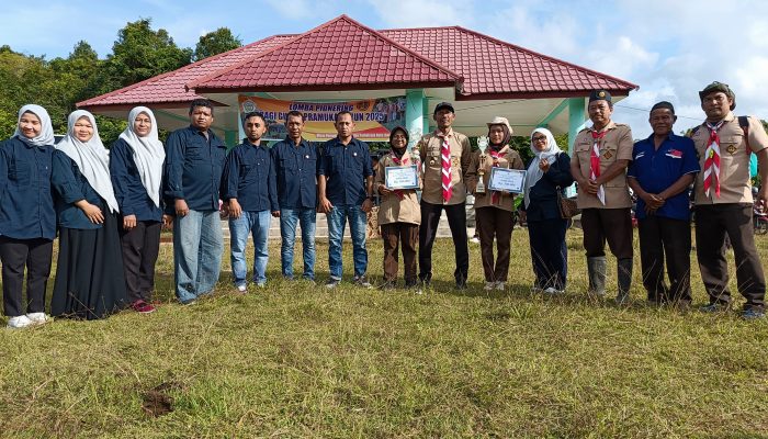 SMPN 13 dan SMKN 3 Juara Lomba Pioneering se-Kwarcab Kota Lhokseumawe