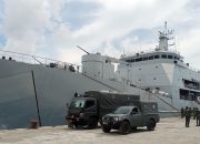 KRI Teluk Palu-523 Kembali Bersandar di Krueng Geukueh, Ada Apa?