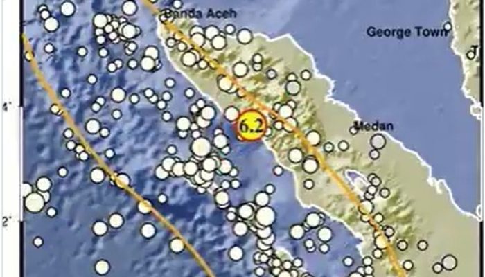 Aceh Diguncang Gempa 6,2 Magnitudo, BMKG Ingatkan Potensi Gempa Susulan