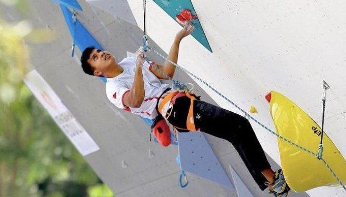 Atlet Panjat Tebing Asal Aceh Musauwir Perkuat Timnas di IFSCS World Cup Bali