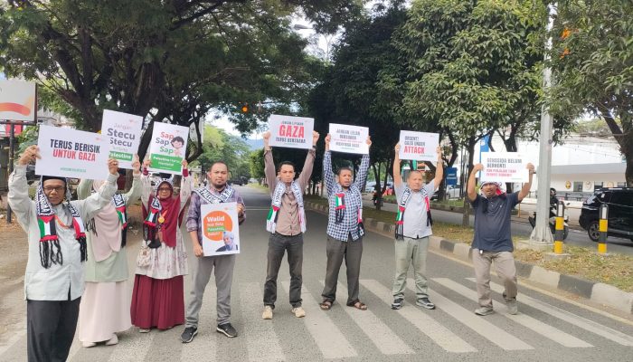 Peringati 77 Tahun Peristiwa Nakba, Rumah Zakat Aceh Gelar Aksi Solidaritas untuk Palestina
