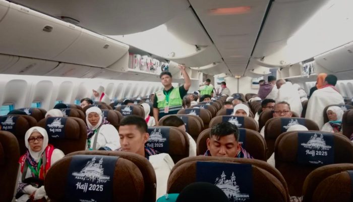 Jemaah Haji Aceh Kloter 1 Tiba di Tanah Suci, Langsung Menuju Masjidil Haram