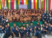 Himabis Unimal Kampanyekan Anti Bullying di SMPN 7 Lhokseumawe