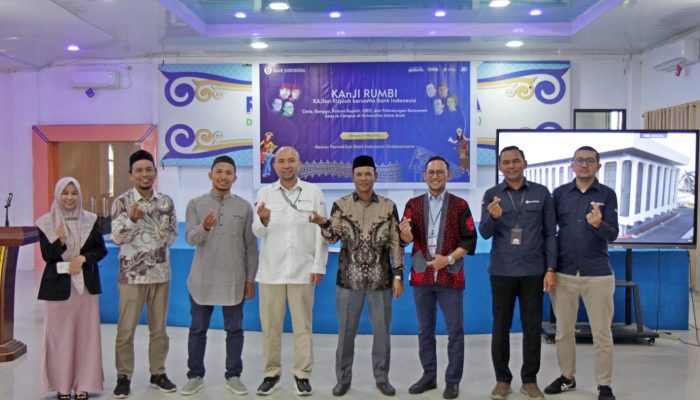 BI Lhokseumawe Gelar KAnJI RUMBI Goes to Campus di UIA Bireuen