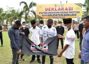 Geng Motor “Pasukan Jalan Sadis” Dibubarkan dalam Deklarasi di Polres Bireuen