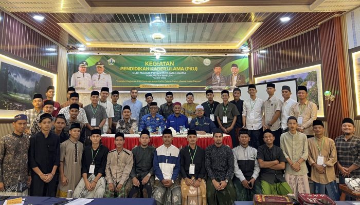 MPU Bireuen Gelar Pendidikan Kader Ulama, Materi Ilmu Tafsir Diisi Dosen UIA