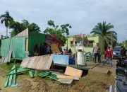 Angin Puting Beliung Terjang Cot Girek, Enam Bangunan Rusak