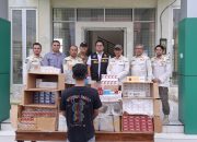 Operasi Pasar Gabungan, Petugas Sita 90 Ribu Batang Rokok Ilegal di Pidie Jaya dan Bireuen