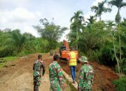 TMMD Kodim 0103/Aceh Utara Bangun Jalan Sepanjang 2 Kilometer di Pase Sentosa