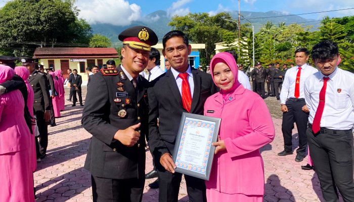 Kapolres Gayo Lues Apresiasi Istri Personel Berprestasi di Harlah Pancasila