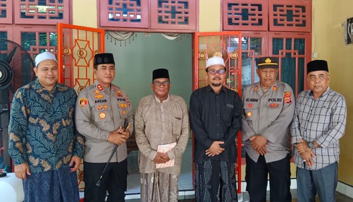 Kapolres Lhokseumawe Silaturahmi ke Dayah Raudatul Ma’arif Cot Trueng