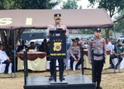 Kapolres Gayo Lues Pimpin Upacara Pemberangkatan Tim Ekspedisi Gunung Leuser