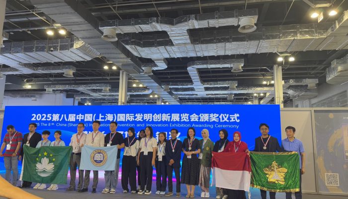 Biskuit Cangkang Telur Antarkan Mahasiswa USK Raih Silver Medal di Shanghai