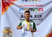 Bripda Seri Darmawan Raih Dua Medali di POMDA Aceh 2025