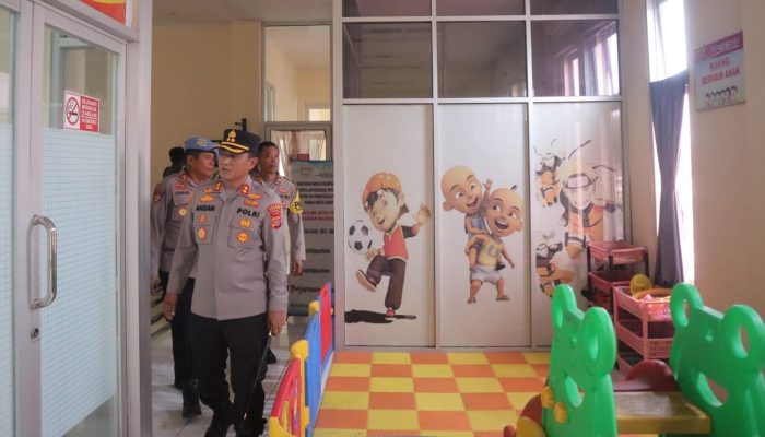 Tinjau Unit PPA, Kapolres Pastikan Tersedianya Ruang Bermain Anak dan Laktasi