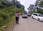 Polres Lhokseumawe Siagakan Personel di Jalur Menuju Kawasan Wisata
