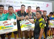 AKBP Dr. Ahzan Tutup Turnamen Badminton Kapolres Lhokseumawe Cup I