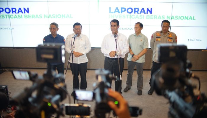 Mentan Bongkar Praktik Curang Peredaran Beras, Potensi Kerugian Konsumen Rp99 Triliun
