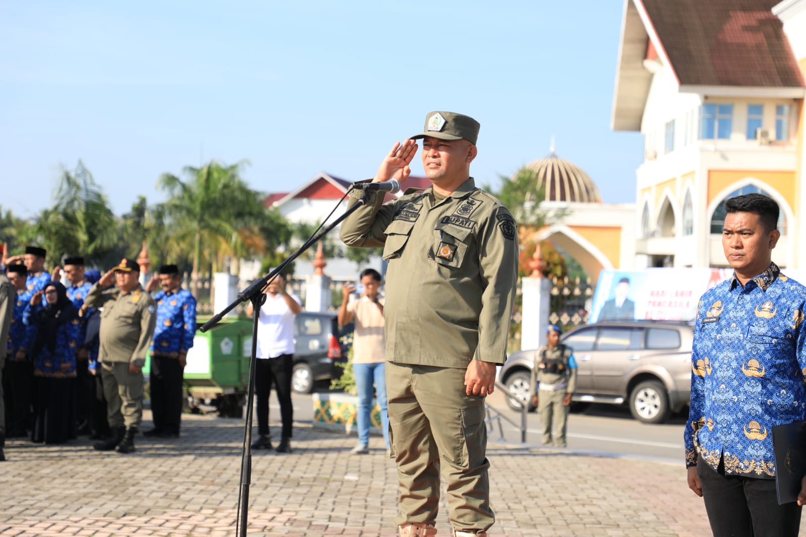 Bupati Aceh Utara Ismail A Jalil (Ayah Wa)