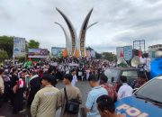 Aksi Free Palestina Menggema di Banda Aceh