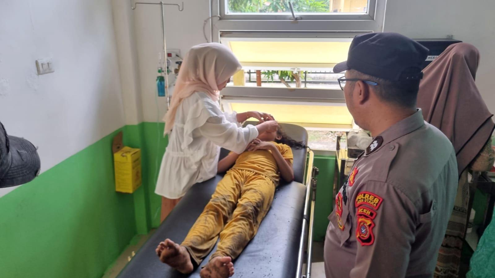 bocah terseret arus aceh utara