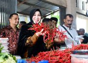 Illiza Cek Harga Bahan Pokok dan Daging Jelang Iduladha