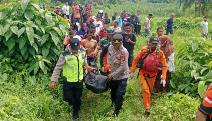 Pemuda Hilang di Sungai Krueng Pirak Ditemukan Meninggal Dunia
