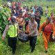 evakuasi jenazah pemuda yang hilang diduga melompat ke Sungai Krueng Pirak