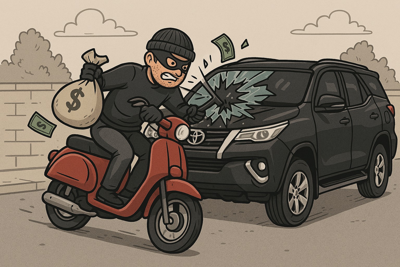 ilustrasi pencurian